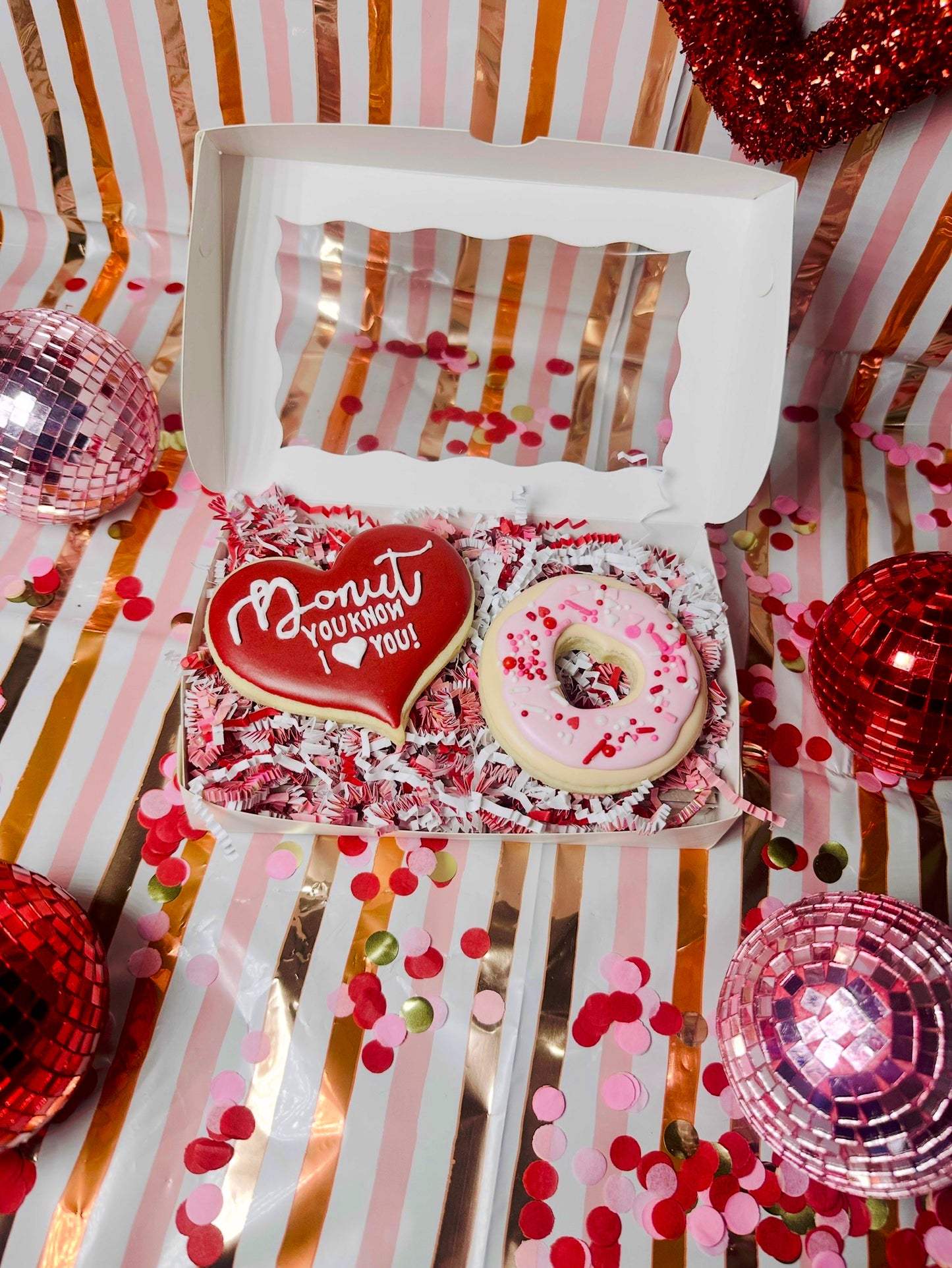 *PRE - ORDER * Donut You Know I Love You Cookie Set