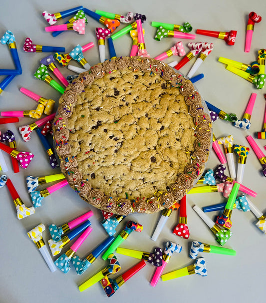 Chocolate Chip Cookie Cake