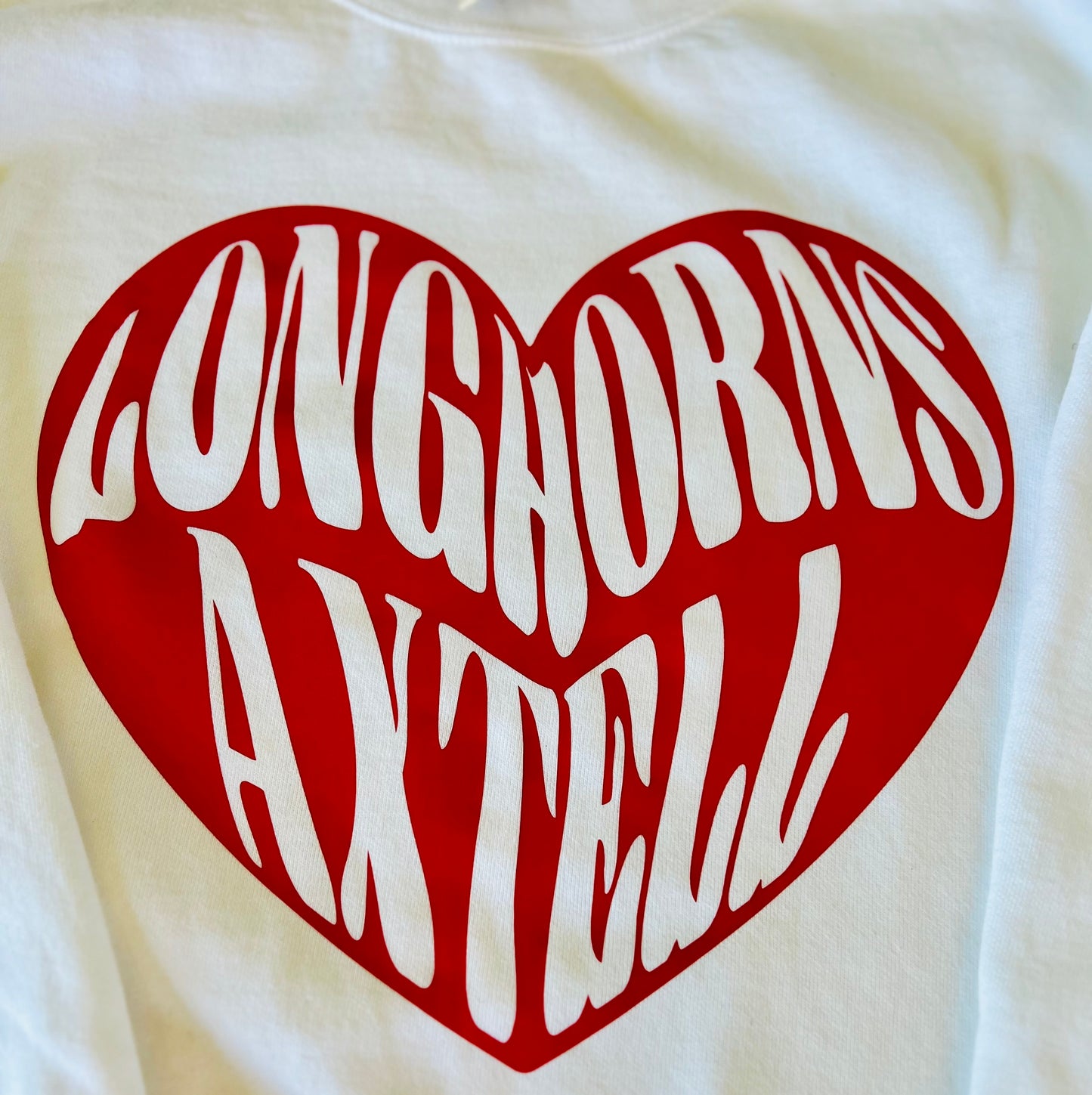 Axtell Longhorns Heart Sweartshirt